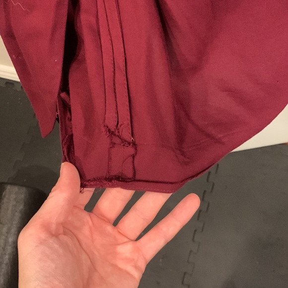 Maroon thin blazer Talula size 4 - Picture 5 of 6